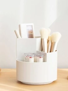 1pc Multi-Layer Makeup Brush Holder,For Holiday Beach, Bathroom Collection, Bedroom Collection, Large Capacity
