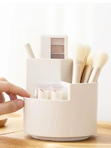 1pc Multi-Layer Makeup Brush Holder,For Holiday Beach, Bathroom Collection, Bedroom Collection, Large Capacity