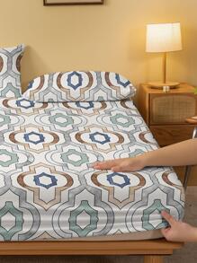 Tấm trang trí hoa văn hình học, tấm trang trí dây thun hiện đại, cho phòng ngủ - Nhiều màu - Xem 4