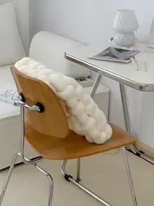 1 Chiếc Gối Trang Trí Thiết Kế Dệt, Gối Ném Vải Nỉ Trắng Bắc Âu Cho Ghế Sofa Gia Đình - trắng - Xem 9