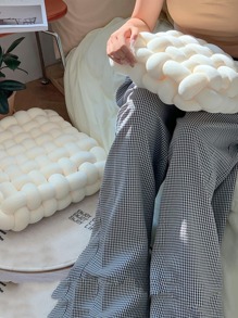 1 Chiếc Gối Trang Trí Thiết Kế Dệt, Gối Ném Vải Nỉ Trắng Bắc Âu Cho Ghế Sofa Gia Đình - trắng - Xem 7