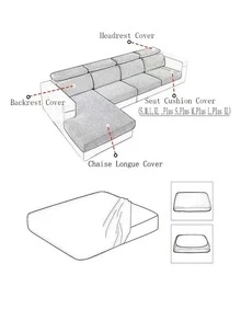 1 Họa Tiết Lá Ghế Sofa Đệm, Thun Sofa Ghế Cho Phòng Khách - Nhiều màu - Xem 3