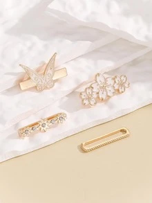 chiếc nhẫn trang trí hình hoa & bướm thời trang bằng hợp kim kẽm Vòng trang trí dây đeo đồng hồ, cho cuộc sống hàng ngày - Nhiều màu - Xem 4