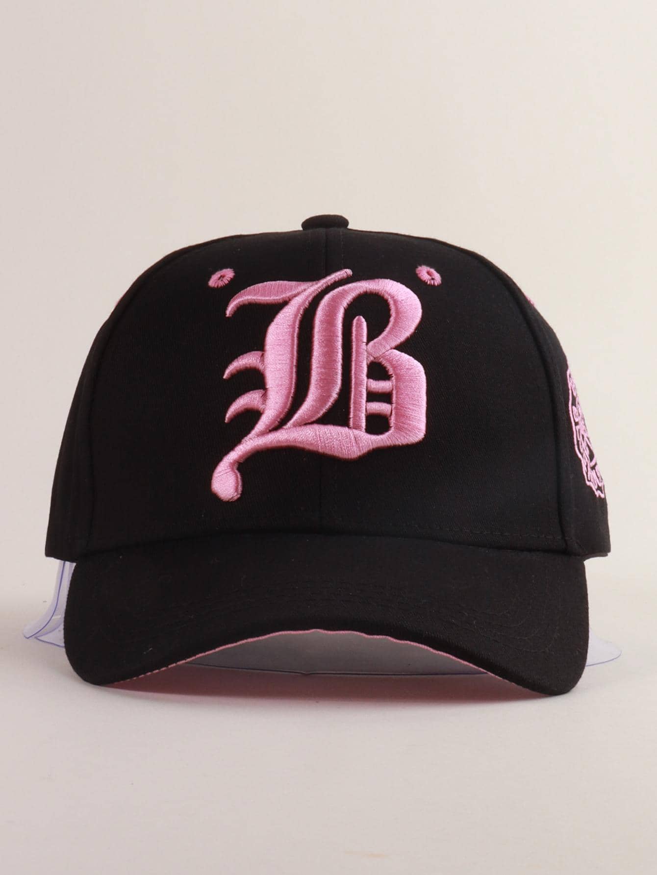 1 Cái Mũ Bóng Chày Thường Ngày Thêu Chữ Cho Cuộc Sống Hàng Ngày - màu đen - Xem 1