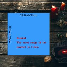 1 pieza con patrón de constelación moderno de tela mesa paño para Tarot Tarjeta - Multicolor - Ver 4