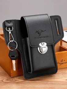 多功能皮革腰包 手机腰带包 复古男士包 手机环皮套 手机袋 学院包 男士包 单肩包 冬季腰包 钱包包 黑色包 大容量户外度假 复古胸包 侧包 旅行必需品 复古包 节日必备包 男士复古校园礼品包 腰包 - 黑色 - 查看 6