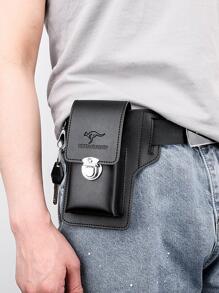 多功能皮革腰包 手机腰带包 复古男士包 手机环皮套 手机袋 学院包 男士包 单肩包 冬季腰包 钱包包 黑色包 大容量户外度假 复古胸包 侧包 旅行必需品 复古包 节日必备包 男士复古校园礼品包 腰包 - 黑色 - 查看 2