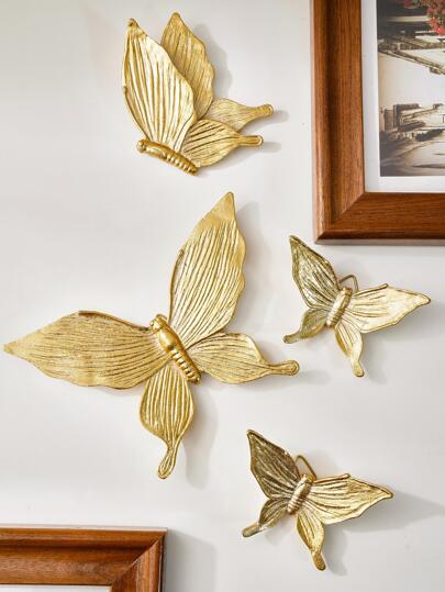 4pcs Butterfly Shaped Wall Hanging,Home Decor ,Room Decor,Wall Decor Gifts Birthday Graduation