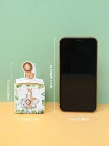 Hộp quà tặng giấy in hình động vật 24 chiếc - Nhiều màu - Xem 3