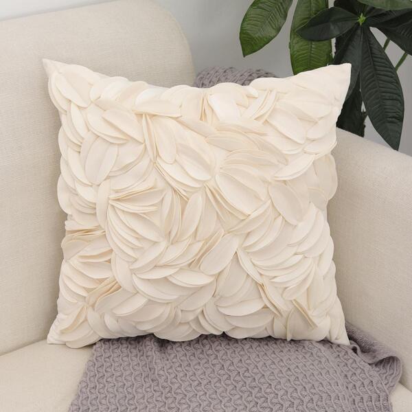 Flower Decor Cushion Cover Without Filler