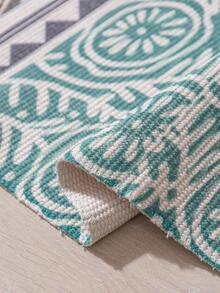 1 x vloerkleed met geometrisch patroon - Veel kleurig - Bekijken 5