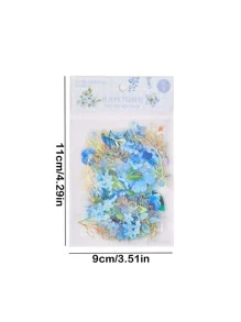 40pcs Flower Pattern Sticker - Multicolor - View 3