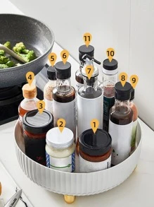 1入組塑膠香料收納現代可旋轉收納架