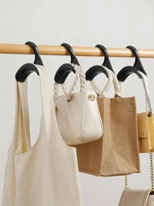 1pc Plastic Purse Hanger, Minimalist Black Multifunctional Purse Organizer Holder For Home, Gender Reveal Party, Perfect For Birthdays, Weddings, Parties, The Perfect Gift For Colleagues, Friends, And Family, Back To School