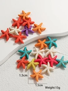 20 Cái/bộ Sáng Tạo Thiết Kế Sao Biển Tự Làm Đính Hạt Dành Cho Nữ Dành Cho Tự Làm Trang Sức - Nhiều màu - Xem 3