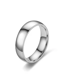 1P多功能不銹鋼平環女式男式日常裝飾、珠寶禮品和派對