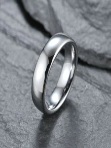 1P多功能不銹鋼平環女式男式日常裝飾、珠寶禮品和派對