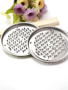 1pc Silver Mosquito Coil Rack - White - View 2