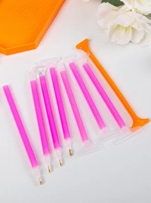 8支電鑽筆鑽石畫套裝 - 彩色 - 查看 1