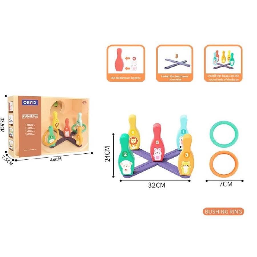 1set Cartoon Graphic Ferrule Game