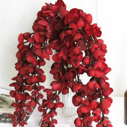 1 件/2 件/3 件/5 件/6 件 60 厘米悬挂人造三叉花，人造槐树叶，婚礼派对节日生日派对装饰，家居装饰，拍摄道具，经典简约，品质卓越