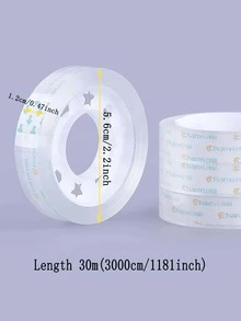 1roll Clear Tape - Clear - View 4