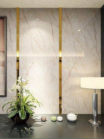 1卷PVC墙纸，现代大理石纹墙壁胶卷，适用于家庭，翻新贴纸，可撕墙板，墙纸，壁纸，春季装饰品，让您的家焕然一新，拉玛装饰贴纸礼物，生日毕业