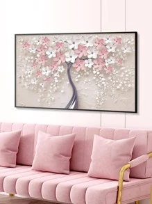 1 Sợi Hóa Học Có Khung Tranh Bắc Âu Hoa Văn Cây Treo Tường Tranh Nghệ Thuật Cho Trang Trí Tường Nhà - Nhiều màu - Xem 4