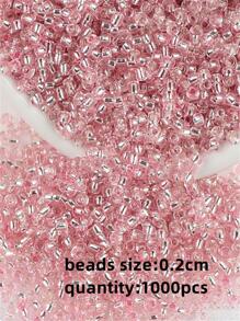 1000pcs/set Creative PMMA Clear Acrylic Beads DIY Jewelry Accessory For Women For DIY Jewelry Making
