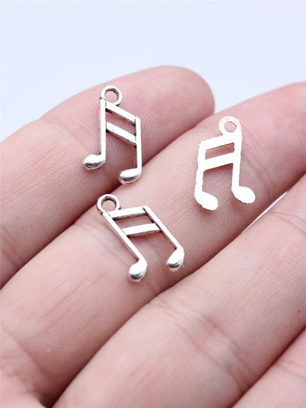 60pcs/set Musical Note DIY Pendant