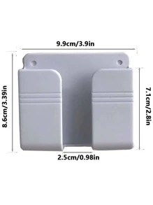 1pc Wall Mounted Phone Charging Holder