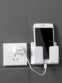 1pc Wall Mounted Phone Charging Holder