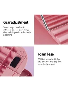 1pc Yoga Stretching Board - Pink - View 8