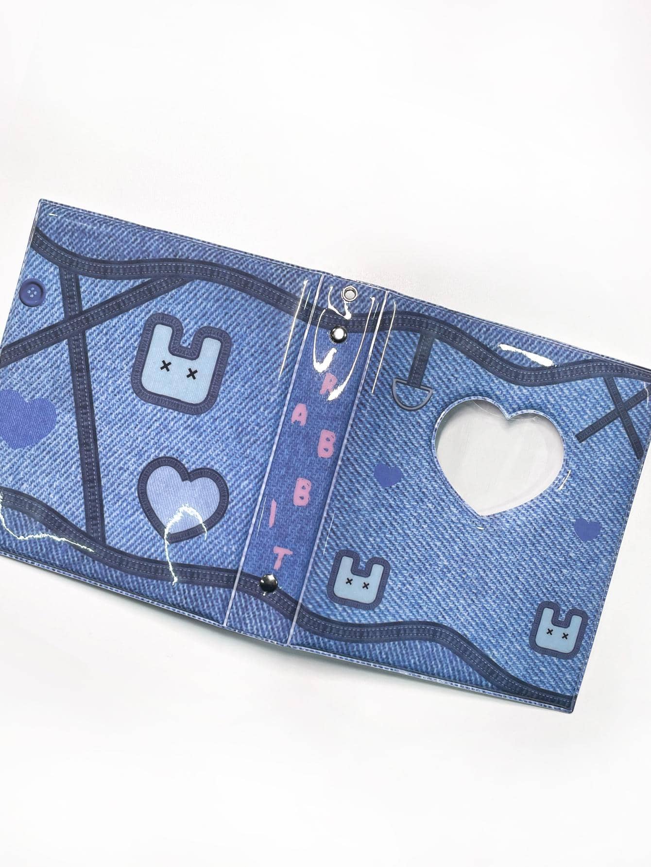 Waka Waka 1 pieza Álbum de fotos con diseño de corazón - Azul Marino - Ver 1