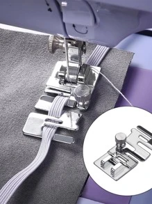 1 pieza de acero inoxidable Máquina de coser presionado minimalista plata multifunción Máquina de coser para artesanía - Plateado - Ver 3