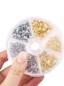 1box Lobster Clasp Decor DIY Jewelry Accessory - Silver - View 11