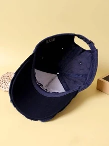 1 Nữ Số & Chữ Thêu Rách Chi Tiết Thời Trang Mũ Bóng Chày Cho Cuộc Sống Hàng Ngày - Nhiều màu - Xem 4