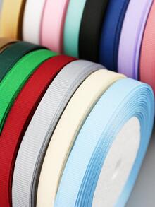 (每捲25碼)1cm粉色緞帶,用於裝飾、禮物包裝、花藝裝飾和婚禮裝飾 - 粉色 - 查看 3