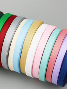 (每捲25碼)1cm粉色緞帶,用於裝飾、禮物包裝、花藝裝飾和婚禮裝飾 - 粉色 - 查看 4