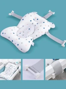 1 Stück Badewannenmatte, faltbare Badewannenauflage & Stuhl, Badewannenkissen, rutschfest, weich, Körperkissen - Weiss - Übersicht 5