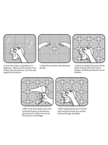 Dán tường - Nhiều màu - Xem 3