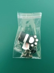 200入組透明禮品袋 - 無色 - 查看 3