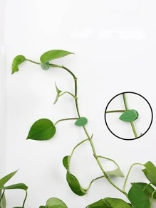 2pcs Leaf Design Plant Clip - Green - View 3