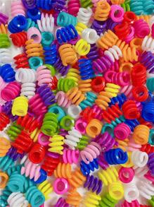 20pcs/set Creative PMMA Spiral DIY Acrylic Beads For Women For DIY Jewelry Making