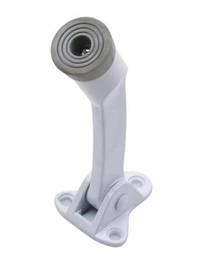 1入組鋁合金門擋，現代主義家用門擋支架 - 白色 - 查看 2