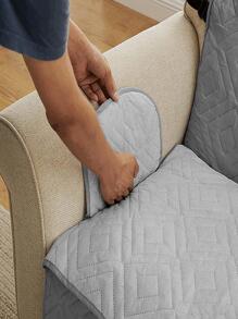 Water Resistant Sofa Cover for 3 Cushion Couch - Slipcover Protector with Straps, Ideal for Homes with Dogs, Cats or Kids - 灰色 - 查看 2