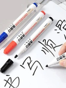 10入組漢字圖案白板筆 - 紅色 - 查看 3