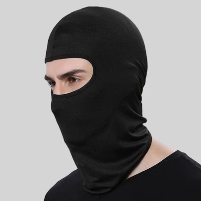 Musion 1pc Racing Balaclava Face Mask, Summer Cooling Neck Gaiter, Stretchable And Breathable Motorcycle Mask For Biker Motocross