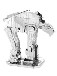 1 Bộ Xếp Hình Bằng Thép Không Gỉ, Đồ Chơi Xếp Hình Máy Đi Bộ Mini Sáng Tạo Cho Người Lớn - Bạc - Xem 6