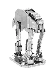 1 Bộ Xếp Hình Bằng Thép Không Gỉ, Đồ Chơi Xếp Hình Máy Đi Bộ Mini Sáng Tạo Cho Người Lớn - Bạc - Xem 4